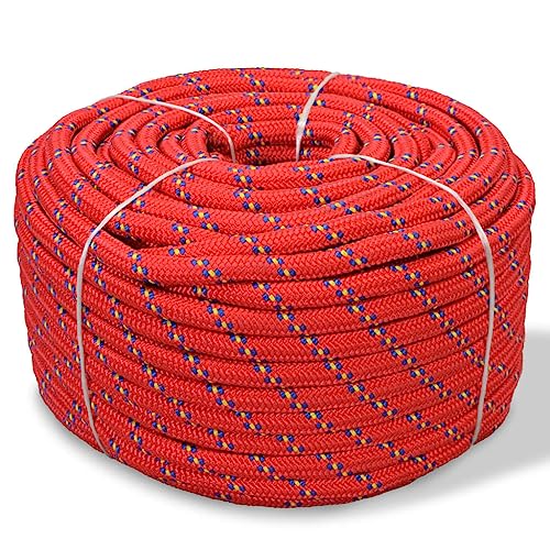 SKM Bootsseil Polypropylen 14 mm 50 m Rot,Heimwerkerbedarf,Bauzubehör,Ketten, Drähte & Seile,Seile,Rot,4.72KG,91293 von SKM