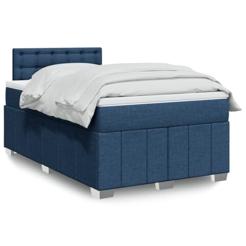 SKM Boxspringbett mit Matratze Blau 120x190 cm Stoff,Möbel,Betten & Zubehör,Betten & Bettgestelle,Blau,78.8KG,3287027 SKM Boxspringbett mit Matratze Blau 120x190 cm Stoff,Möbel,Betten & Zubehör,Betten & Bettgestelle,Blau,78.8KG,3287027 von SKM