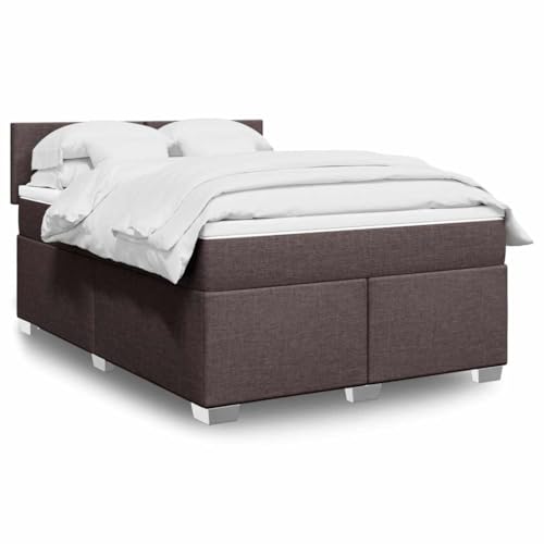SKM Boxspringbett mit Matratze Dunkelbraun 140x190 cm Stoff,Möbel,Betten & Zubehör,Betten & Bettgestelle,Braun,85.08KG,3288179 SKM Boxspringbett mit Matratze Dunkelbraun 140x190 cm Stoff,Möbel,Betten & Zubehör,Betten & Bettgestelle,Braun,85.08KG,3288179 von SKM