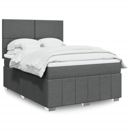 SKM Boxspringbett mit Matratze Dunkelgrau 140x190 cm Stoff,Möbel,Betten & Zubehör,Betten & Bettgestelle,Grau,94.78KG,3293957 SKM Boxspringbett mit Matratze Dunkelgrau 140x190 cm Stoff,Möbel,Betten & Zubehör,Betten & Bettgestelle,Grau,94.78KG,3293957 von SKM