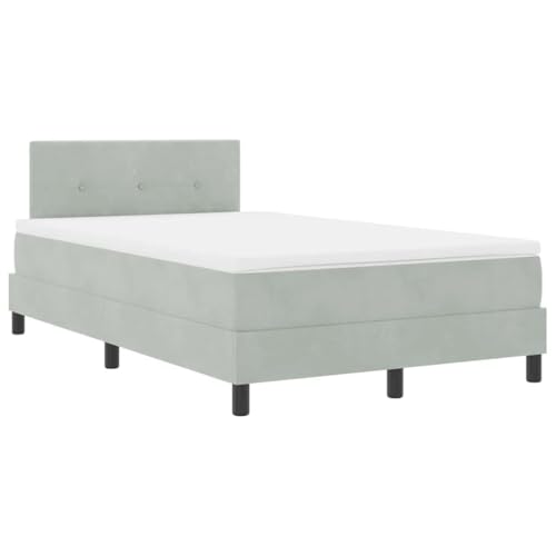 SKM Boxspringbett mit Matratze Hellgrau 120 x 200 cm Samt,Möbel,Betten & Zubehör,Betten & Bettgestelle,Hellgrau,53.64 kg,3342644 SKM Boxspringbett mit Matratze Hellgrau 120 x 200 cm Samt,Möbel,Betten & Zubehör,Betten & Bettgestelle,Hellgrau,53.64 kg,3342644 von SKM