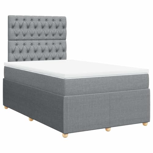 SKM Boxspringbett mit Matratze Hellgrau 120x200 cm Stoff,Möbel,Betten & Zubehör,Betten & Bettgestelle,Grau,84.85KG,3292030 SKM Boxspringbett mit Matratze Hellgrau 120x200 cm Stoff,Möbel,Betten & Zubehör,Betten & Bettgestelle,Grau,84.85KG,3292030 von SKM