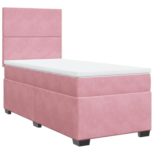 SKM Boxspringbett mit Matratze Rosa 80x200 cm Samt,Möbel,Betten & Zubehör,Betten & Bettgestelle,Rosa,62.86KG,3290761 SKM Boxspringbett mit Matratze Rosa 80x200 cm Samt,Möbel,Betten & Zubehör,Betten & Bettgestelle,Rosa,62.86KG,3290761 von SKM