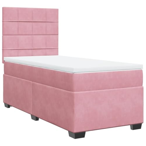 SKM Boxspringbett mit Matratze Rosa 80x200 cm Samt,Möbel,Betten & Zubehör,Betten & Bettgestelle,Rosa,63.01KG,3290767 SKM Boxspringbett mit Matratze Rosa 80x200 cm Samt,Möbel,Betten & Zubehör,Betten & Bettgestelle,Rosa,63.01KG,3290767 von SKM