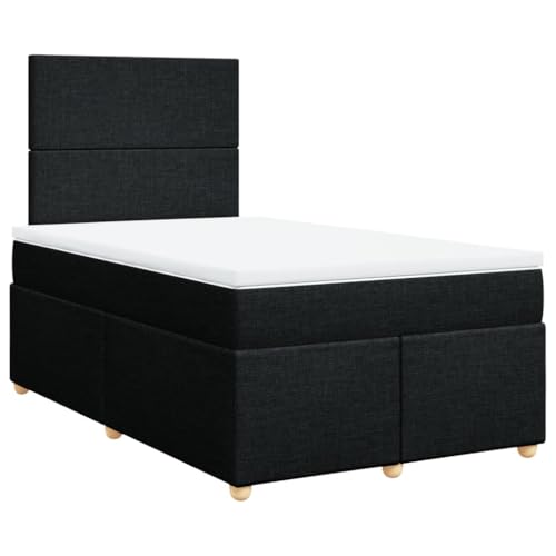 SKM Boxspringbett mit Matratze Schwarz 120x200 cm Stoff,Möbel,Betten & Zubehör,Betten & Bettgestelle,Schwarz,85KG,3291242 SKM Boxspringbett mit Matratze Schwarz 120x200 cm Stoff,Möbel,Betten & Zubehör,Betten & Bettgestelle,Schwarz,85KG,3291242 von SKM