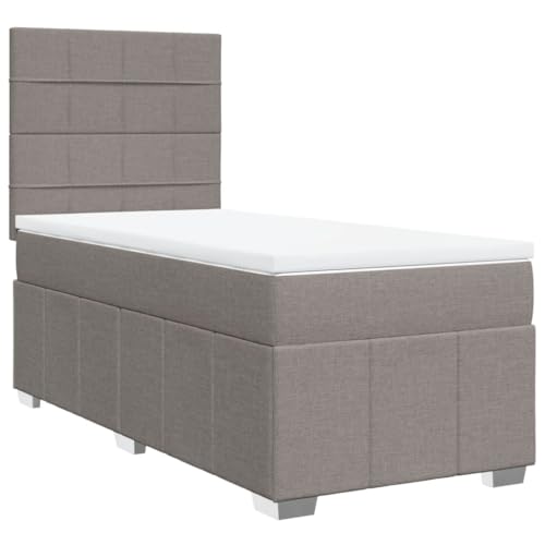 SKM Boxspringbett mit Matratze Taupe 90x190 cm Stoff,Möbel,Betten & Zubehör,Betten & Bettgestelle,Taupe,66.48KG,3291527 SKM Boxspringbett mit Matratze Taupe 90x190 cm Stoff,Möbel,Betten & Zubehör,Betten & Bettgestelle,Taupe,66.48KG,3291527 von SKM
