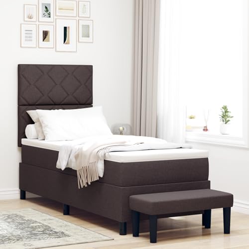SKM Boxspringbett mit Matratze & Bank Dunkelbraun 80x200 cm Stoff,Möbel,Betten & Zubehör,Betten & Bettgestelle,Braun,62.89KG,3344103 SKM Boxspringbett mit Matratze & Bank Dunkelbraun 80x200 cm Stoff,Möbel,Betten & Zubehör,Betten & Bettgestelle,Braun,62.89KG,3344103 von SKM