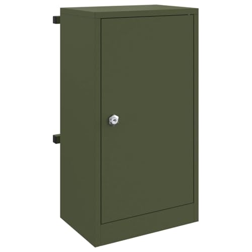 SKM Briefkasten Olivgrün 30 x 23 x 55 cm Stahl,Heim & Garten,Dekoration,Briefkästen,Olivgrün,6.4 kg,874950 von SKM