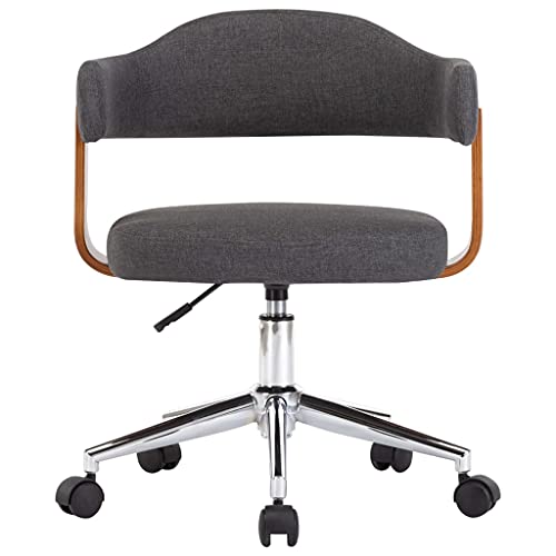 SKM Dreher Bürostuhl Grau Bugholz und Stoff,Möbel,Büromöbel,Bürostühle,Grau,9.18 kg,3054840 von SKM