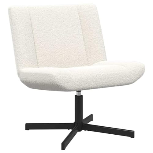 SKM Drehstuhl Creme 63 x 75 x 76 cm Stoff,Möbel,Stühle,Creme,12.3 kg,42007335 von SKM