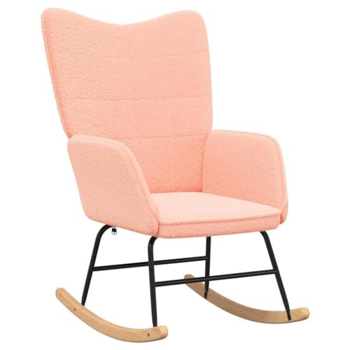 SKM Entspannungsstuhl Rosa 61 x 78 x 98 cm Stoff,Möbel,Stühle,Sessel,Rosa,9.8 kg,42001785 von SKM