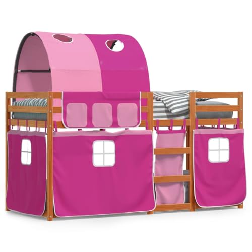 SKM Etagenbett mit Vorhängen Rosa 90x200 cm Massivholz Kiefer,Möbel,Betten & Zubehör,Betten & Bettgestelle,Rosa,34.91 kg,3284038 SKM Etagenbett mit Vorhängen Rosa 90x200 cm Massivholz Kiefer,Möbel,Betten & Zubehör,Betten & Bettgestelle,Rosa,34.91 kg,3284038 von SKM