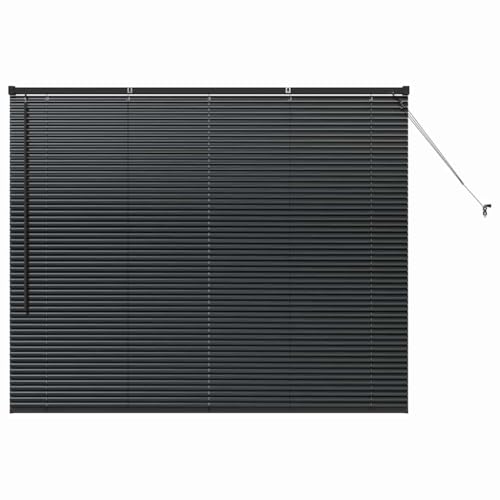 SKM Fensterjalousie mit Vorhängen Schwarz Aluminium,Heim & Garten,Dekoration,Fensterdrapierung,Jalousien & Rollos,Schwarz,2 kg,42006134 SKM Fensterjalousie mit Vorhängen Schwarz Aluminium,Heim & Garten,Dekoration,Fensterdrapierung,Jalousien & Rollos,Schwarz,2 kg,42006134 von SKM