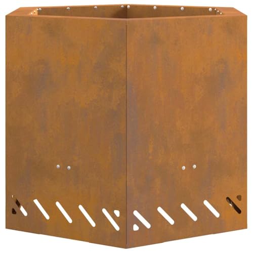 SKM Feuerplatz Braun 58 x 58 x 51 cm Witterungsbeständiger Stahl,Heim & Garten,Kamine,Braun,13.7 kg,858981 SKM Feuerplatz Braun 58 x 58 x 51 cm Witterungsbeständiger Stahl,Heim & Garten,Kamine,Braun,13.7 kg,858981 von SKM