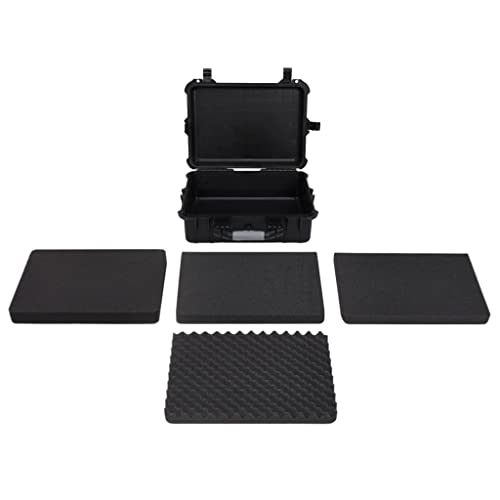 SKM Flugkoffer Trag Schwarz 52x40x19 cm PP,Kameras & Optik,Kamera- & Optisches Zubehör,Kamerazubehör,Kamerataschen & -Koffer,Schwarz,5.38 kg,51799 von SKM