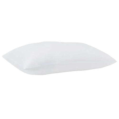 SKM Ganzjahresbettdecke mit Kissen Weiß 135 x 200 cm Mikrofaser,Heim & Garten,Haushaltswäsche,Bettwäsche,Weiß,3.74 kg,3376583 von SKM