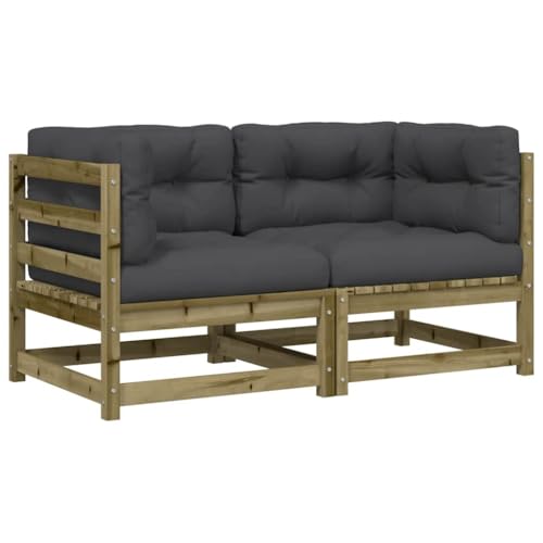 SKM Garten-Ecksofas mit Kissen 2 STK. Kiefernholz Imprägniert,Möbel,Gartenmöbel,Gartensitzmöbel,Gartensofaelemente,Braun,28.66KG,838076 SKM Garten-Ecksofas mit Kissen 2 STK. Kiefernholz Imprägniert,Möbel,Gartenmöbel,Gartensitzmöbel,Gartensofaelemente,Braun,28.66KG,838076 von SKM