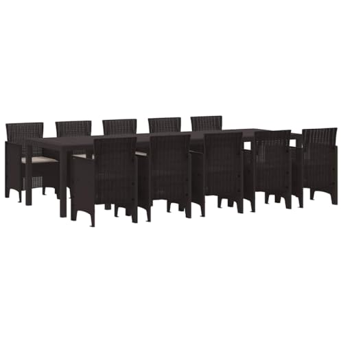 SKM Garten Essgruppe mit Kissen 11 pcs Braun und Taupe Poly Rattan,Möbel,Gartenmöbel,Gartenmöbel-Sets,Braun,93.8 kg,3378758 SKM Garten Essgruppe mit Kissen 11 pcs Braun und Taupe Poly Rattan,Möbel,Gartenmöbel,Gartenmöbel-Sets,Braun,93.8 kg,3378758 von SKM