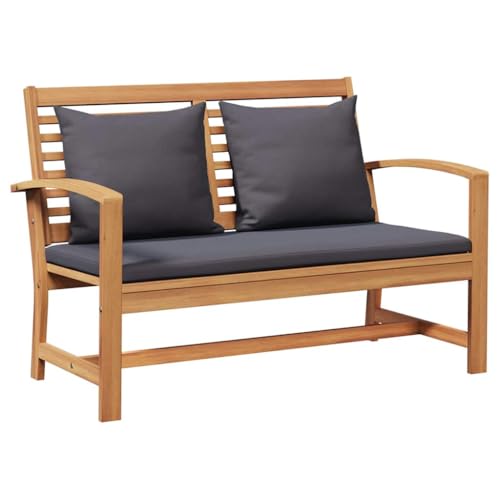 SKM Garten-Sofa-Set 2 pcs Natur Teak-Massivholz,Möbel,Gartenmöbel,Gartensitzmöbel,Gartensofaelemente,Braun,23.1 kg,42006409 von SKM