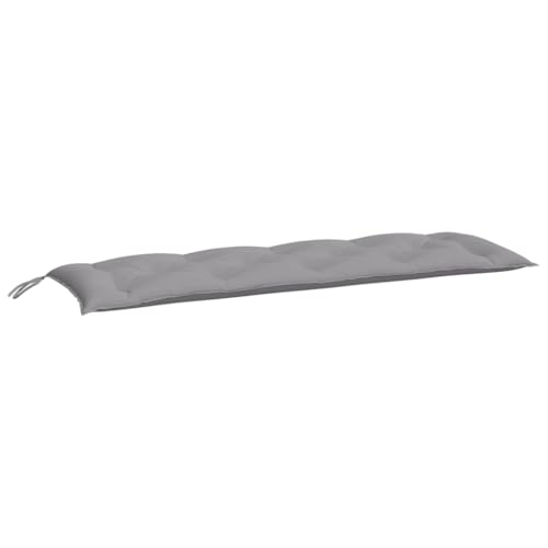 SKM Gartenbank-Auflage Grau 150x50x7 cm Ox -Gewebe,Heim & Garten,Dekoration,Sitzpolster,Grau,2.35KG,361603 von SKM