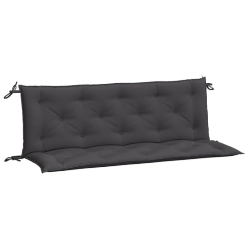 SKM Gartenbank-Auflagen 2 STK. Anthrazit 150x50x7 cm Ox -Gewebe,Heim & Garten,Dekoration,Sitzpolster,Anthrazit,3.9KG,361697 von SKM