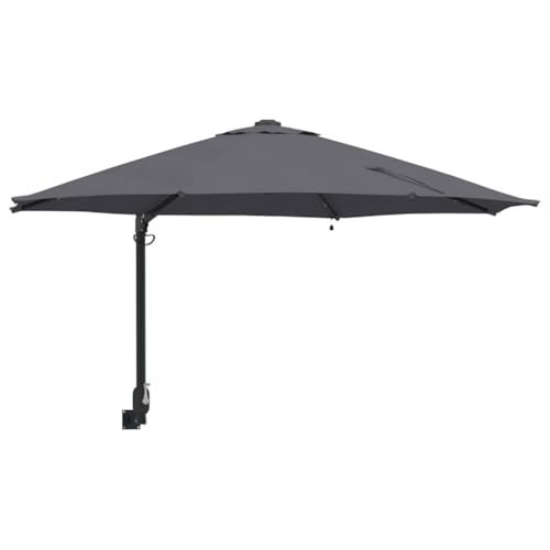 SKM Gartenparasol Anthrazit und Schwarz 248 x 248 x 148 cm,Heim & Garten,Rasen & Garten,Garten & Balkon,Sonnenschirme & Sonnenschutze,Anthrazit,9.15 kg,42003245 SKM Gartenparasol Anthrazit und Schwarz 248 x 248 x 148 cm,Heim & Garten,Rasen & Garten,Garten & Balkon,Sonnenschirme & Sonnenschutze,Anthrazit,9.15 kg,42003245 von SKM