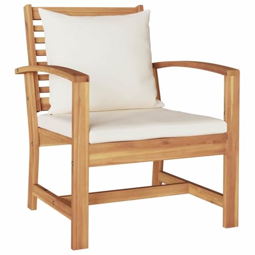 SKM Gartenstühle 2 pcs Natur 60 x 65 x 76.5 cm Teak-Massivholz,Möbel,Gartenmöbel,Gartensitzmöbel,Gartensofaelemente,Braun,19.88 kg,42006405 von SKM