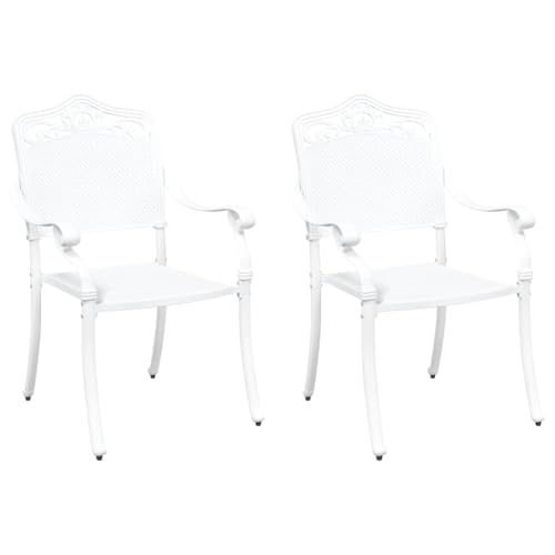 SKM Gartenstuhl 2 pcs Weiß 55 x 56,5 x 91cm Aluminium,Möbel,Gartenmöbel,Gartensitzmöbel,Gartenstühle,Weiß,14.47 kg,42002380 SKM Gartenstuhl 2 pcs Weiß 55 x 56,5 x 91cm Aluminium,Möbel,Gartenmöbel,Gartensitzmöbel,Gartenstühle,Weiß,14.47 kg,42002380 von SKM