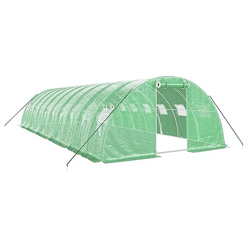 SKM Gewächshaus mit Stahlrahmen Grün 40 m² 10x4x2 m,Heim & Garten,Rasen & Garten,Gartenpflege,Gewächshäuser,Grün,61.75 kg,3188064 SKM Gewächshaus mit Stahlrahmen Grün 40 m² 10x4x2 m,Heim & Garten,Rasen & Garten,Gartenpflege,Gewächshäuser,Grün,61.75 kg,3188064 von SKM