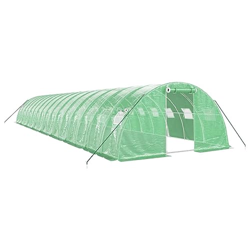 SKM Gewächshaus mit Stahlrahmen Grün 64 m² 16x4x2 m,Heim & Garten,Rasen & Garten,Gartenpflege,Gewächshäuser,Grün,94.3 kg,3188067 SKM Gewächshaus mit Stahlrahmen Grün 64 m² 16x4x2 m,Heim & Garten,Rasen & Garten,Gartenpflege,Gewächshäuser,Grün,94.3 kg,3188067 von SKM