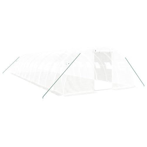 SKM Gewächshaus mit Stahlrahmen Weiß 48 m² 12x4x2 m,Heim & Garten,Rasen & Garten,Gartenpflege,Gewächshäuser,Weiß,71.7 kg,3188076 SKM Gewächshaus mit Stahlrahmen Weiß 48 m² 12x4x2 m,Heim & Garten,Rasen & Garten,Gartenpflege,Gewächshäuser,Weiß,71.7 kg,3188076 von SKM