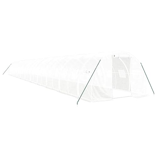 SKM Gewächshaus mit Stahlrahmen Weiß 66 m² 22x3x2 m,Heim & Garten,Rasen & Garten,Gartenpflege,Gewächshäuser,Weiß,121.95 kg,3188059 SKM Gewächshaus mit Stahlrahmen Weiß 66 m² 22x3x2 m,Heim & Garten,Rasen & Garten,Gartenpflege,Gewächshäuser,Weiß,121.95 kg,3188059 von SKM