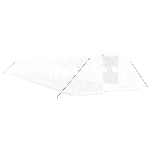 SKM Gewächshaus mit Stahlrahmen Weiß 72 m² 18x4x2 m,Heim & Garten,Rasen & Garten,Gartenpflege,Gewächshäuser,Weiß,103.65 kg,3188079 SKM Gewächshaus mit Stahlrahmen Weiß 72 m² 18x4x2 m,Heim & Garten,Rasen & Garten,Gartenpflege,Gewächshäuser,Weiß,103.65 kg,3188079 von SKM