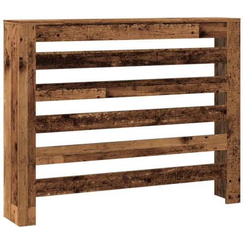 SKM Heizkörperverkleidung Altholz-Optik 104x20x82 cm Holzwerkstoff,Heim & Garten,Haushaltsgeräte-Zubehör,Heizkörper-Zubehör,Braun,12.1 kg,852697 von SKM