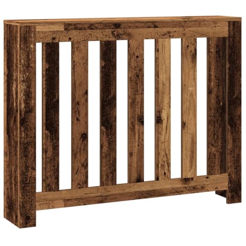 SKM Heizkörperverkleidung Altholz-Optik 104x20x82 cm Holzwerkstoff,Heim & Garten,Haushaltsgeräte-Zubehör,Heizkörper-Zubehör,Braun,12.85 kg,852742 von SKM