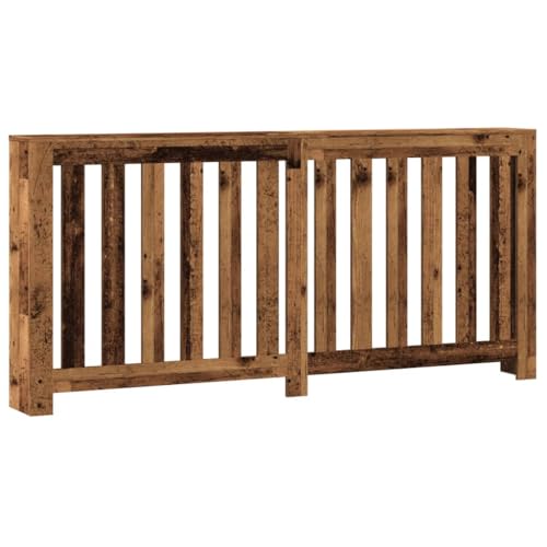 SKM Heizkörperverkleidung Altholz-Optik 175x20x82 cm Holzwerkstoff,Heim & Garten,Haushaltsgeräte-Zubehör,Heizkörper-Zubehör,Braun,18.9 kg,852760 von SKM
