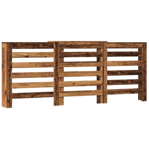 SKM Heizkörperverkleidung Altholz-Optik 205x21,5x83,5 cm,Heim & Garten,Haushaltsgeräte-Zubehör,Heizkörper-Zubehör,Braun,23.75 kg,852724 von SKM