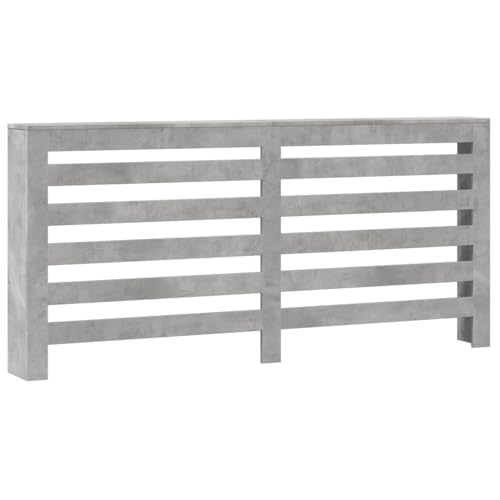 SKM Heizkörperverkleidung Betongrau 175x20x82 cm Holzwerkstoff,Heim & Garten,Haushaltsgeräte-Zubehör,Heizkörper-Zubehör,Grau,17.6 kg,852711 von SKM