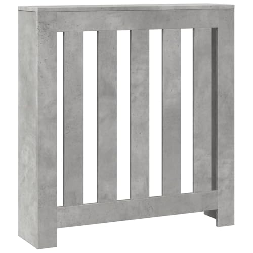 SKM Heizkörperverkleidung Betongrau 78x20x82 cm Holzwerkstoff,Heim & Garten,Haushaltsgeräte-Zubehör,Heizkörper-Zubehör,Grau,10.6 kg,852729 von SKM