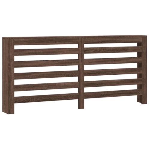 SKM Heizkörperverkleidung Braun Eiche 175x20x82 cm Holzwerkstoff,Heim & Garten,Haushaltsgeräte-Zubehör,Heizkörper-Zubehör,Braun,17.5 kg,852714 von SKM
