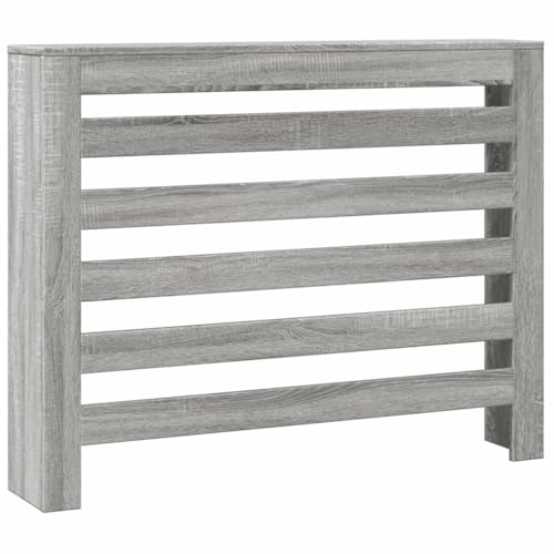 SKM Heizkörperverkleidung Grau Sonoma 104x20x82 cm Holzwerkstoff,Heim & Garten,Haushaltsgeräte-Zubehör,Heizkörper-Zubehör,Grau,12.1 kg,852695 von SKM