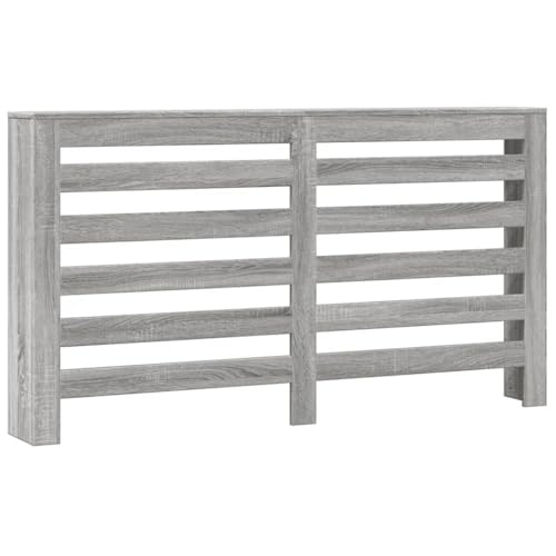 SKM Heizkörperverkleidung Grau Sonoma 149x20x82 cm Holzwerkstoff,Heim & Garten,Haushaltsgeräte-Zubehör,Heizkörper-Zubehör,Grau,16.1 kg,852704 von SKM