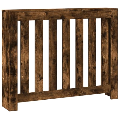 SKM Heizkörperverkleidung Räuchereiche 104x20x82 cm Holzwerkstoff,Heim & Garten,Haushaltsgeräte-Zubehör,Heizkörper-Zubehör,Braun,12.85 kg,852739 von SKM