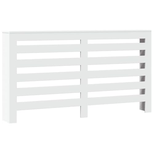 SKM Heizkörperverkleidung Weiß 149x20x82 cm Holzwerkstoff,Heim & Garten,Haushaltsgeräte-Zubehör,Heizkörper-Zubehör,Weiß,16.1 kg,852699 von SKM