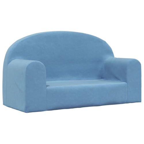 SKM Kindersofa 2-Sitzer Blau Weich Plüsch,Möbel,Baby- & Kleinkindmöbel,Blau,2.4 kg,357014 SKM Kindersofa 2-Sitzer Blau Weich Plüsch,Möbel,Baby- & Kleinkindmöbel,Blau,2.4 kg,357014 von SKM