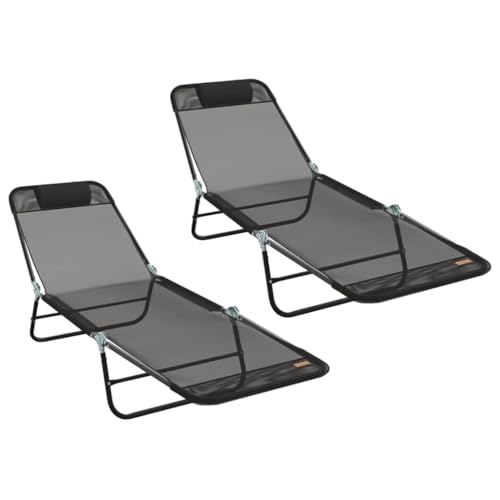 SKM Klappe Sonnenliege 2-Person 2 pcs Schwarz 182 x 55 x 85,5 cm,Möbel,Gartenmöbel,Gartensitzmöbel,Sonnenliegen,Schwarz,17.15 kg,42003158 SKM Klappe Sonnenliege 2-Person 2 pcs Schwarz 182 x 55 x 85,5 cm,Möbel,Gartenmöbel,Gartensitzmöbel,Sonnenliegen,Schwarz,17.15 kg,42003158 von SKM