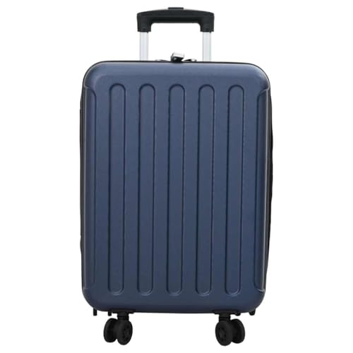 SKM Koffer mit Schloss Dunkelblau 34 x 23 x 55,5 cm ABS Kunststoff,Andere,Taschen & Koffer,Reisekoffer,Blau,2.85 kg,42006242 von SKM