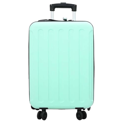 SKM Koffer mit Schloss Mintgrün 34 x 23 x 55,5 cm ABS Kunststoff,Andere,Taschen & Koffer,Reisekoffer,Grün,2.85 kg,42006250 von SKM