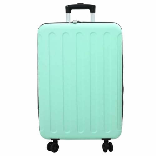 SKM Koffer mit Schloss Mintgrün 43 x 27 x 66 cm ABS Kunststoff,Andere,Taschen & Koffer,Reisekoffer,Grün,3.7 kg,42006251 von SKM