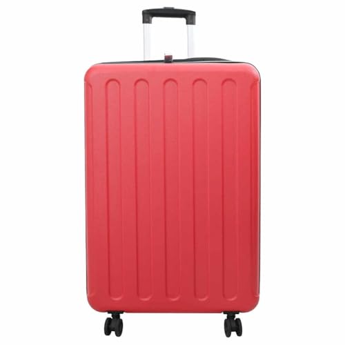 SKM Koffer mit Schloss Rot 50 x 30 x 76 cm ABS Kunststoff,Andere,Taschen & Koffer,Reisekoffer,Rot,4.65 kg,42006248 von SKM